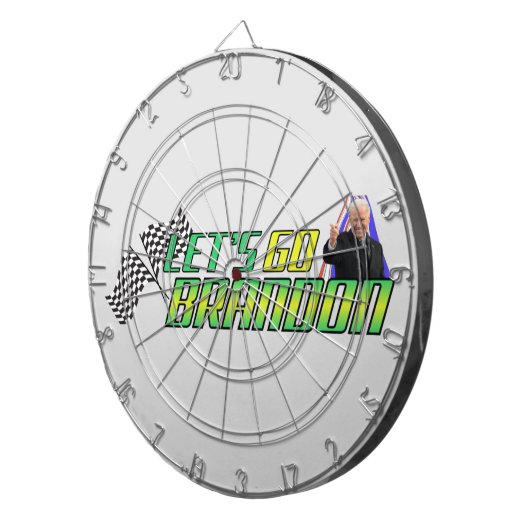 Laten we Brandon gaan Dartbord (Voorkant Rechts)