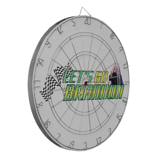 Laten we Brandon gaan Dartbord (Voorkant Links)