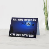 Laten we Brandon gaan! EXTRA GROOTE KERSTKAARTEN V Kaart (Voorkant)