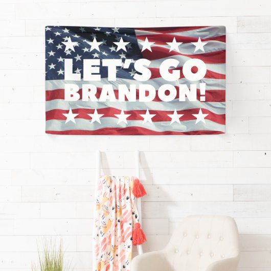 LATEN WE BRANDON GAAN! [Font 1] Vinylbanner Spandoek (Insitu)