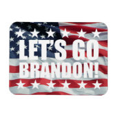 LATEN WE BRANDON GAAN! [Font 2] Flexibel fotomagne Magneet (Horizontaal)