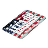 LATEN WE BRANDON GAAN! [Font 2] Flexibel fotomagne Magneet (Linkerzijde)