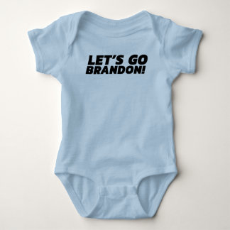 LATEN WE BRANDON GAAN! [Font 5] Baby Bodysuit