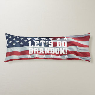 LATEN WE BRANDON GAAN! [Font 6] Lichaamslang Lichaamskussen