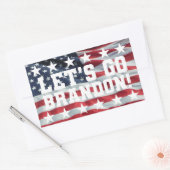 LATEN WE BRANDON GAAN! [Font 6] Stickers (Envelop)