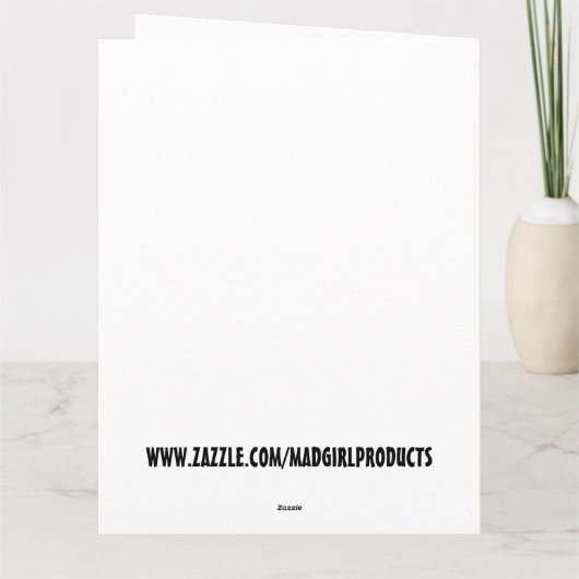 LATEN WE BRANDON GAAN! FUNNY BIRTHDAY CARDS KAART (Achterkant)