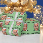 LATEN WE BRANDON GAAN! FUNNY CHRISTMAS BIDEN WRAPP CADEAUPAPIER<br><div class="desc">LATEN WE BRANDON GAAN! FUNNY BIDEN WRAPPING PAPER</div>