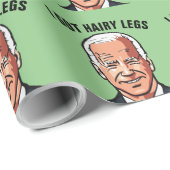 LATEN WE BRANDON GAAN! FUNNY CHRISTMAS BIDEN WRAPP CADEAUPAPIER (Rol Hoek)