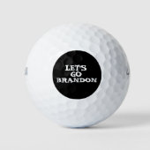 LATEN WE BRANDON GAAN! GOLF BALLS GOLFBALLEN (Voorkant)