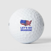 Laten we Brandon gaan! Golfballen (Voorkant)