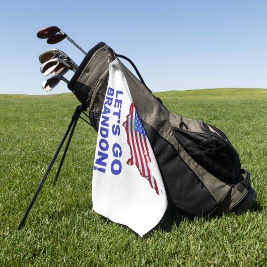 LATEN WE BRANDON GAAN GOLFHANDDOEK (Groen)