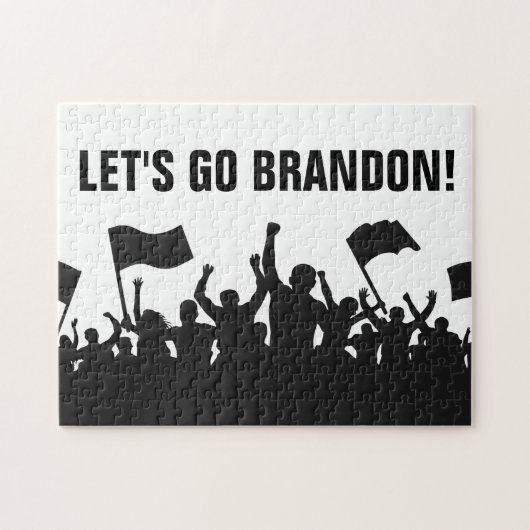 LATEN WE BRANDON GAAN! JIGSAW PUZZZLES LEGPUZZEL (Horizontaal)