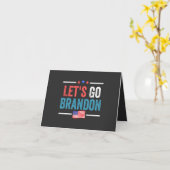 Laten we Brandon gaan Kaart (Gele Bloem)
