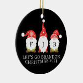 Laten we Brandon gaan Keramisch Ornament (Rechts)
