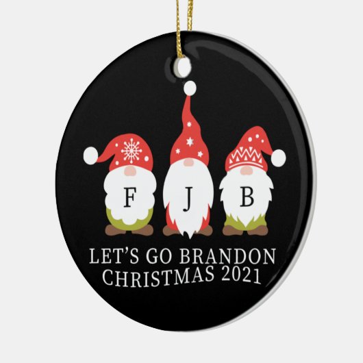 Laten we Brandon gaan Keramisch Ornament (Links)