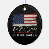 Laten we Brandon gaan Keramisch Ornament (Links)