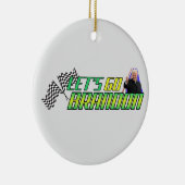 Laten we Brandon gaan Keramisch Ornament (Rechts)