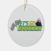 Laten we Brandon gaan Keramisch Ornament (Links)