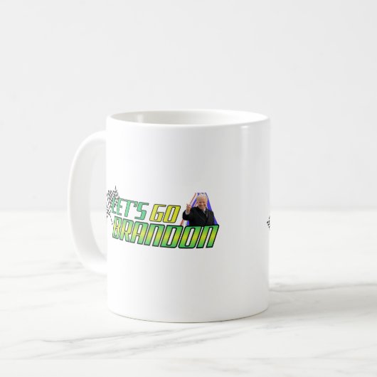 Laten we Brandon gaan Koffiemok (Voorkant links)