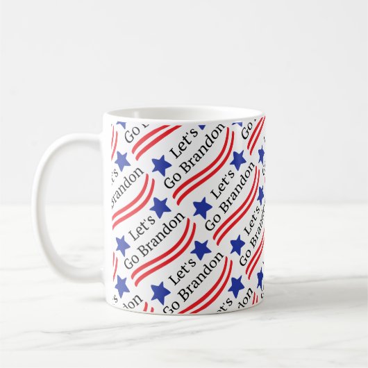 Laten we Brandon gaan Koffiemok (Links)