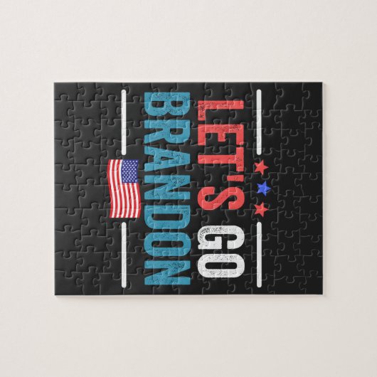 Laten we Brandon gaan Legpuzzel (Horizontaal)