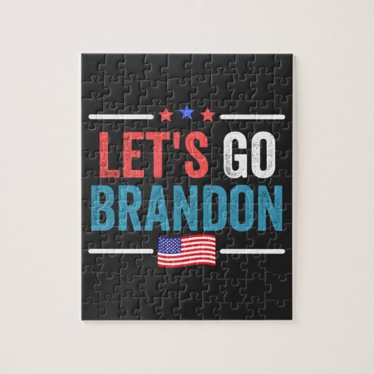 Laten we Brandon gaan Legpuzzel (Verticaal)