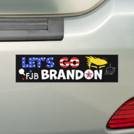 Laten we Brandon gaan met TRUMP Bumpersticker