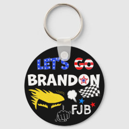 Laten we Brandon gaan met TRUMP Sleutelhanger