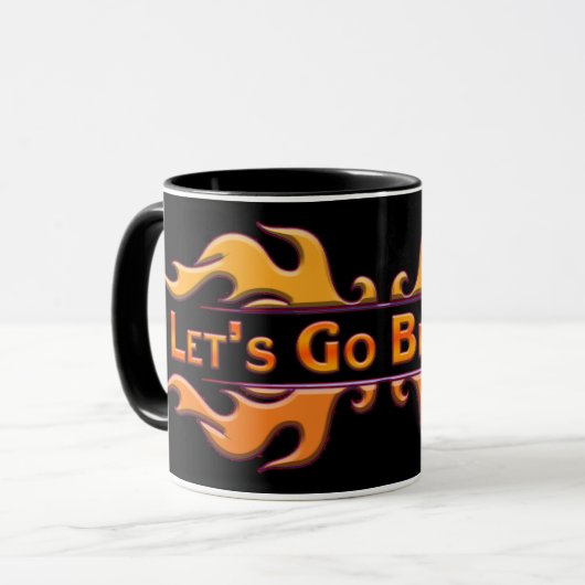 Laten we Brandon gaan Mok (Voorkant links)