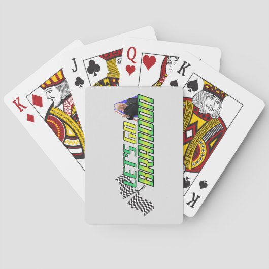 Laten we Brandon gaan Pokerkaarten (Achterkant)