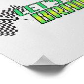 Laten we Brandon gaan Poster (Hoek)