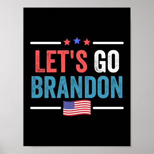Laten we Brandon gaan Poster (Voorkant)