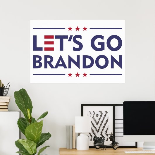 Laten we Brandon gaan Poster (Thuiskantoor)