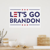 Laten we Brandon gaan Poster (Keuken)