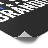 Laten we Brandon gaan Poster (Hoek)