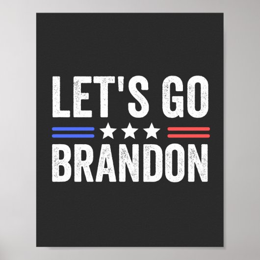 Laten we Brandon gaan Poster (Voorkant)