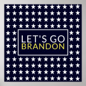 Laten we Brandon gaan Poster (Voorkant)