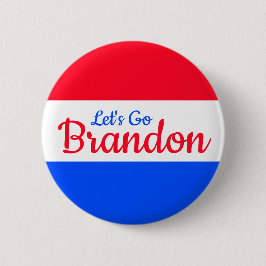 Laten we Brandon gaan Ronde Button 5,7 Cm