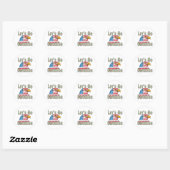 Laten we Brandon gaan Ronde Sticker (Vel)
