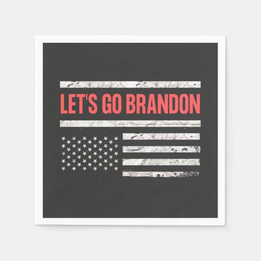 Laten we Brandon gaan Servet (Voorkant)