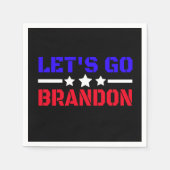 Laten we Brandon gaan Servet (Voorkant)