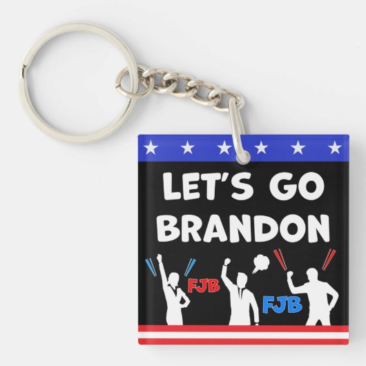 Laten we Brandon gaan Sleutelhanger (voorkant)