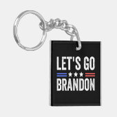 Laten we Brandon gaan Sleutelhanger (Voorkant Links)