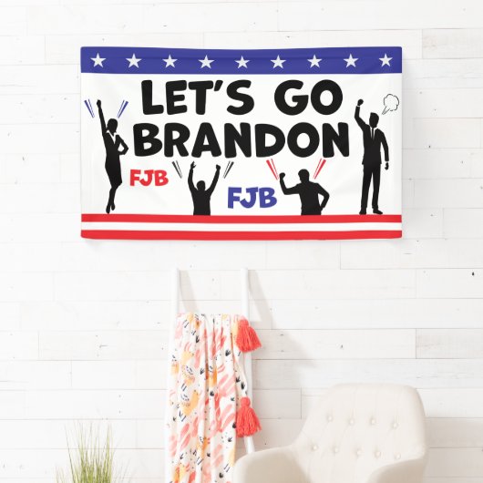 Laten we Brandon gaan Spandoek (Insitu)