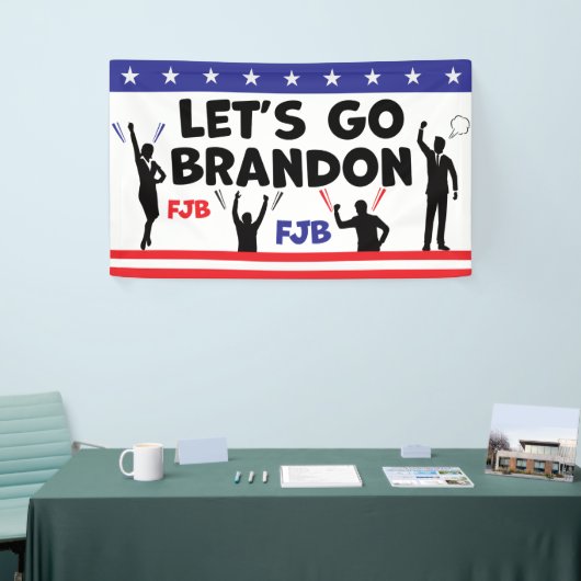 Laten we Brandon gaan Spandoek (Beurs)