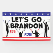 Laten we Brandon gaan Spandoek (Horizontaal)