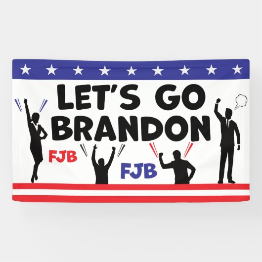 Laten we Brandon gaan Spandoek (Horizontaal)