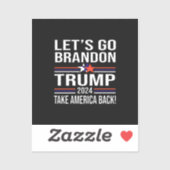 Laten we Brandon gaan Sticker (Vel)
