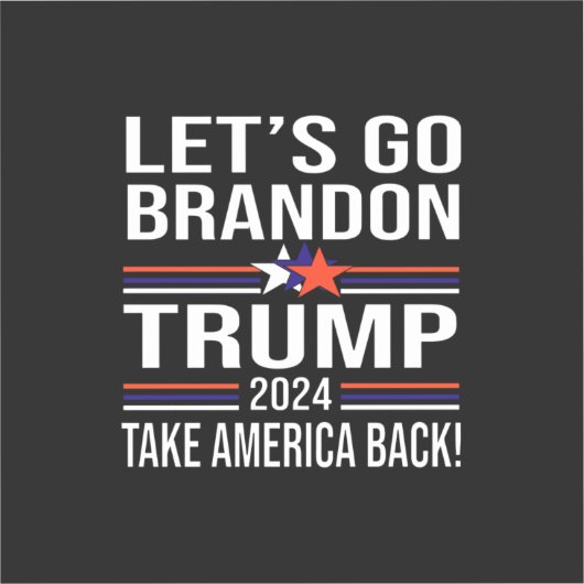 Laten we Brandon gaan Sticker (Voorkant)