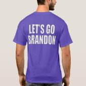 Laten we Brandon gaan T-shirt (Achterkant)
